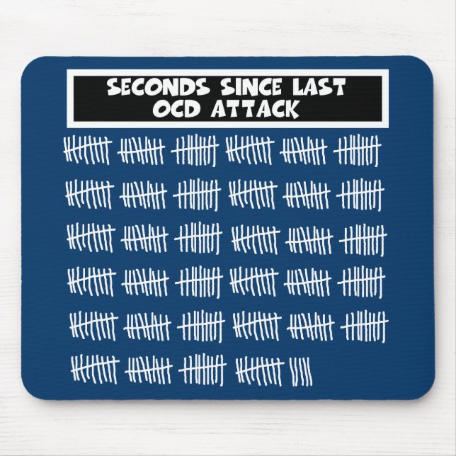 Lustiges OCD Mousepad (Vorne)