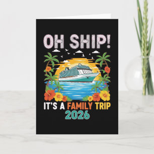 Lustiges Oh Schiff Kreuzfahrt 2026 Familienurlaub Karte