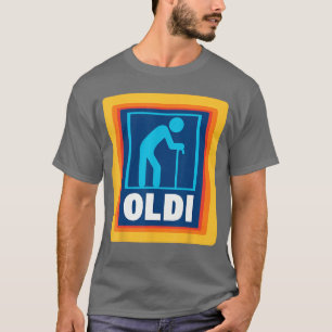 Lustiges OLDIee Unisex Erwachsene Grau Klein Klass T-Shirt