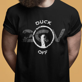 Lustiges Oldtimer 2cv Duck Off Statement T-Shirt