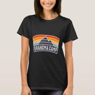Lustiges Oma-Camp-Schlafparty-Camping-Enkel C T-Shirt
