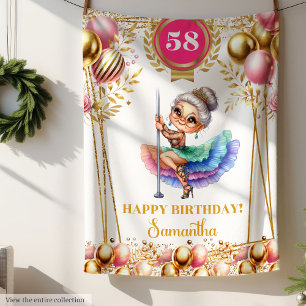Lustiges Oma-Decke Humor-Geschenk Ruhestand Fleecedecke