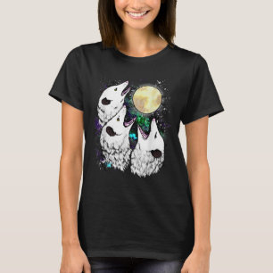 Lustiges Opossum-Mond Süßes schreiendes Possum-Shi T-Shirt