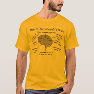 Lustiges Osteopathic Arzt-T - Shirt-Gold T-Shirt
