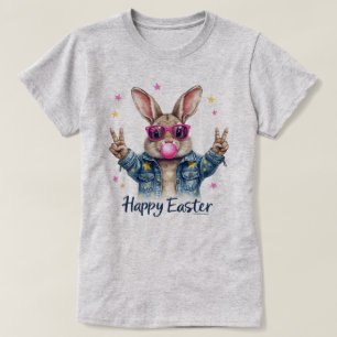 Lustiges Oster-T-Shirt – Süßer und lustiger Hase T-Shirt