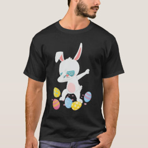 Lustiges Osterhasen-betupfendes T - T-Shirt