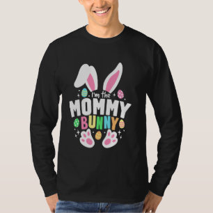 Lustiges Ostern Ich bin die Mummy Hasenohren Süße T-Shirt