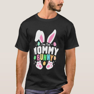 Lustiges Ostern Ich bin die Mummy Hasenohren Süße  T-Shirt