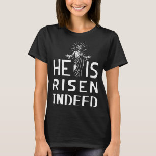Lustiges Ostern Jesus ist wirklich auferstanden ch T-Shirt