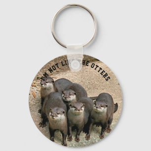 Lustiges Otter-Zitat bin ich nicht wie das Schlüsselanhänger
