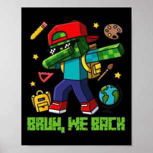 Lustiges Oversize-Design Ck Zur Schule Poster
