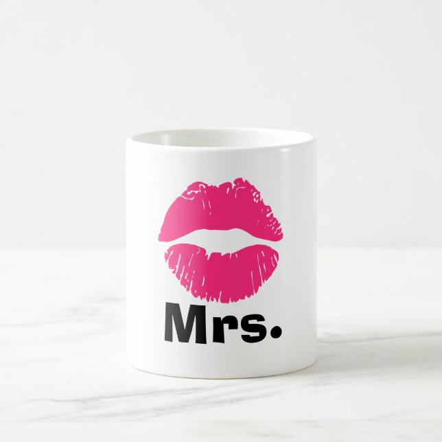 lustiges Paar-Tassen-Set x2, Herr u. Frau Kaffeetasse (Mittel)