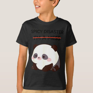 Lustiges Panda-Meme kawaii sarkastischer Humor Fra T-Shirt