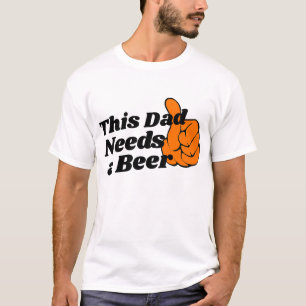 Lustiges Papa-Bier-T-Shirt - Der Liebhaber braucht T-Shirt
