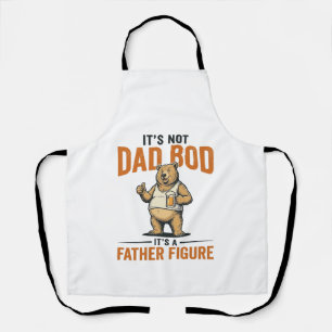 Lustiges Papa-Bod-Vater-Figur-Bär-Bier-Shirt_1 Schürze