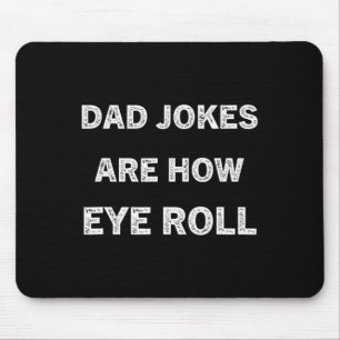 Lustiges Papa-Shirt Papa-Witze sind, wie ich ein G Mousepad