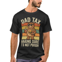 Lustiges Papa-Steuer-Bär-Snack-Liebhaber-Geschenk