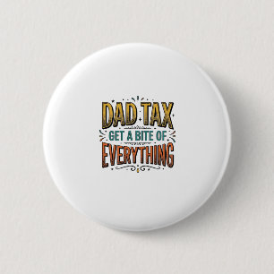 Lustiges Papa Steuer Vintage Gravur Shirt Design_1 Button
