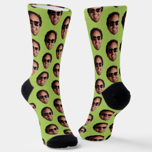 Lustiges Personalisiertes Gesichtsfoto Socken