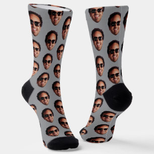 Lustiges Personalisiertes Gesichtsfoto Socken