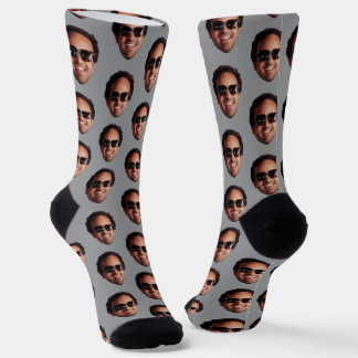 Lustiges Personalisiertes Gesichtsfoto Socken