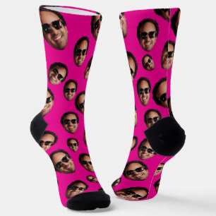 Lustiges Personalisiertes Gesichtsfoto Socken