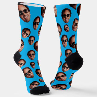 Lustiges Personalisiertes Gesichtsfoto Socken