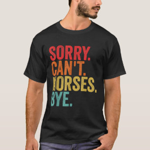 Lustiges Pferd für Männer Frauen Jungen oder Mädch T-Shirt
