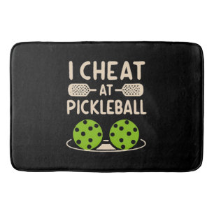 Lustiges Pickleball Badematte