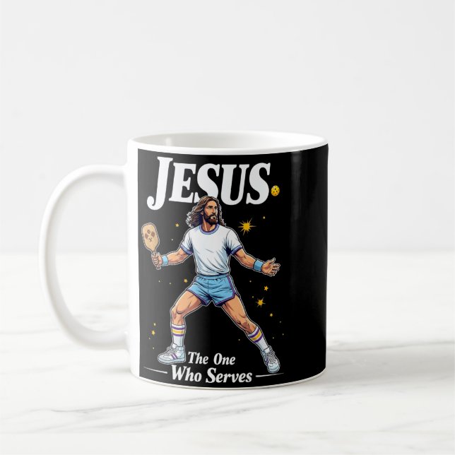 Lustiges Pickleball Kaffeetasse (Links)