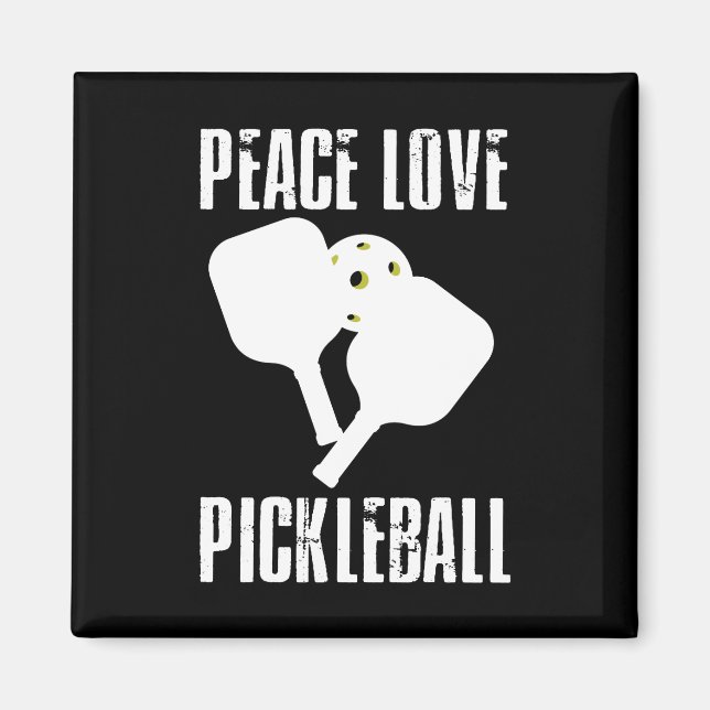 Lustiges Pickleball  Magnet (Vorne)
