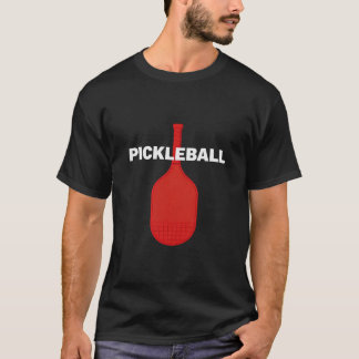 Lustiges Pickleball-Schläger-Grafik-T-Shirt T-Shirt