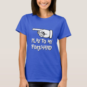 Lustiges Pickleball-T-Shirt Spiel auf meine Vorh T-Shirt