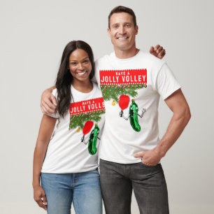 Lustiges Pickleball-Weihnachts-T-Shirt T-Shirt