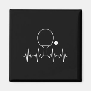 Lustiges Ping Pong Geschenk für Männer Frauen Tisc Magnet