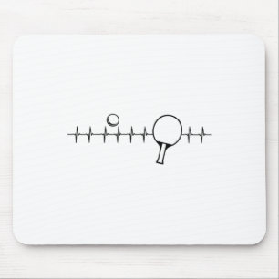 Lustiges Ping-Pong-Geschenk für Männer Frauen Tisc Mousepad