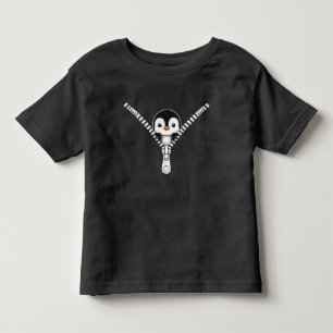 Lustiges Pinguin-Peek-T-Shirt Kleinkind T-shirt