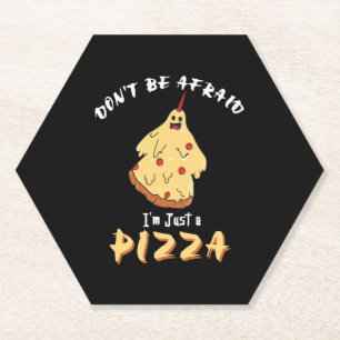 Lustiges Pizza-Kostüm Halloween-Party Untersetzer
