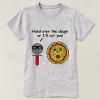 Lustiges Pizza-Schneider-Teig-Wortspiel