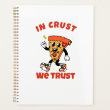 Lustiges Pizza-Shirt – In Crust We Trust Grafik-T-