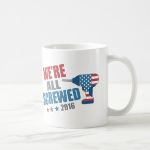 Lustiges politisches alle werden wir 2016 kaffeetasse