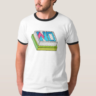 Lustiges Pop-Art-Ringer-Shirt, Original-Kunst-Shir T-Shirt