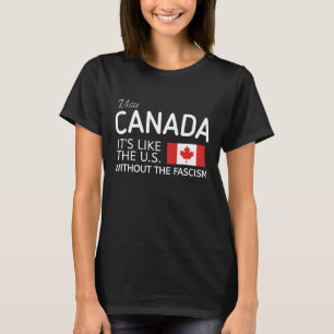 Lustiges Pro-Kanada-Shirt, Es ist wie die USA ohne T-Shirt