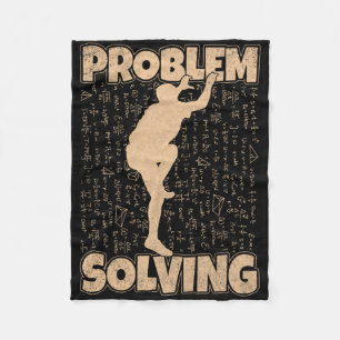 Lustiges Problemlösungs-Rockklettern Bouldering-Pu Fleecedecke