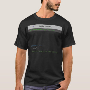 Lustiges Programmierer-Code-Bug-Paradoxon Tech-Hum T-Shirt