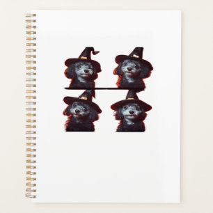 Lustiges Pudel-Halloween-Kostüm � Süße Hund Photob Planer