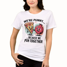 Lustiges Punnys-T-Shirt für Paare | Süße Lebensmit