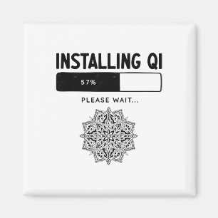 Lustiges Qigong Martial Arts Tai Chi Yoga Meditati Magnet