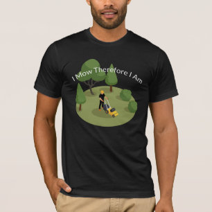 Lustiges Rasenmäh-Männer-T-Shirt T-Shirt