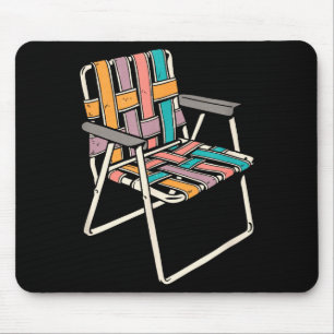 Lustiges Rasenstuhl Casual Sommer Margarita-Shirt Mousepad
